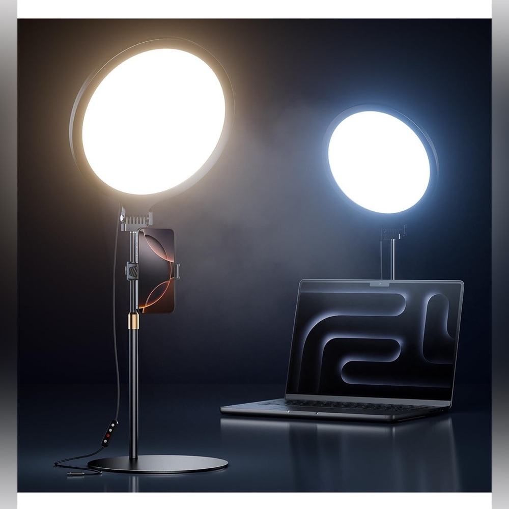 Kaiess 10.5" Desk Ring Light